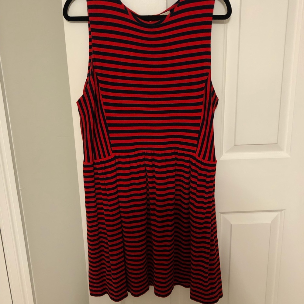 Jcrew fit and flare dress
